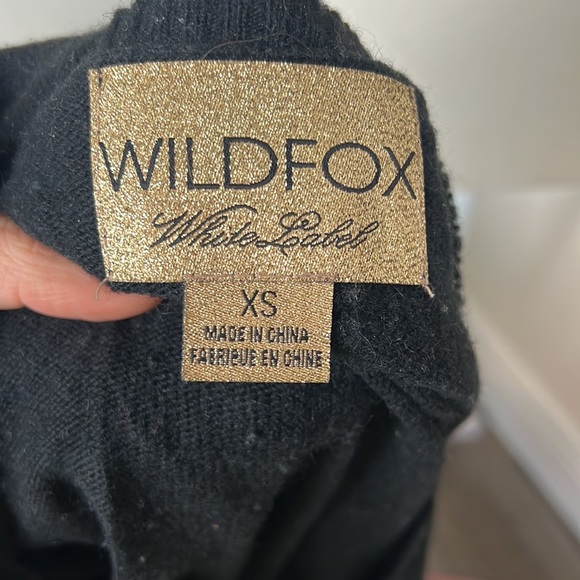 MWild Fox Sequin Lipstick Sweater - Picture 4 of 4